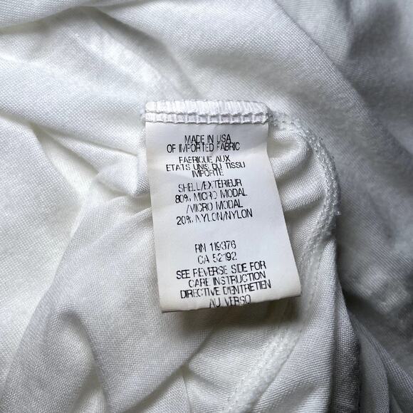 Helmut Lang - White Sheer Flowy Tank Top - Luxury XS - Picture 9 of 9